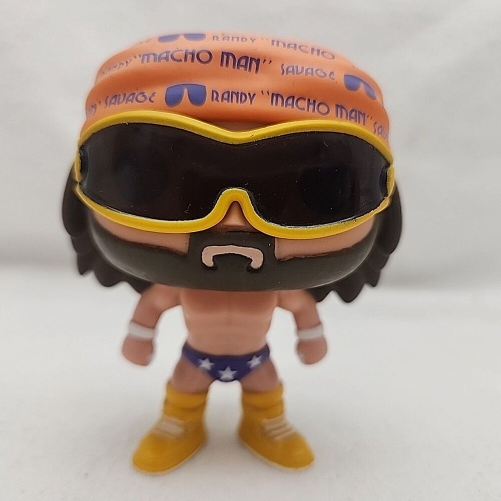 Figure Randy Macho Man Savage Funko Pop WWE #10 Vinyl WWF Wrestling No Box